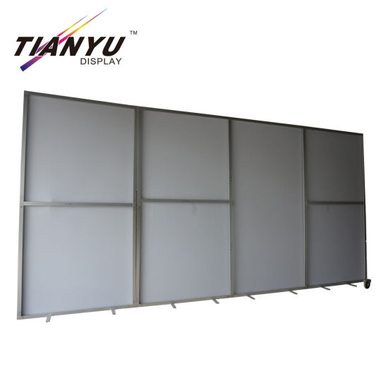 3m * plegable de aluminio Sistema de stand de exposición estándar o esquema de Shell 3m Luz y