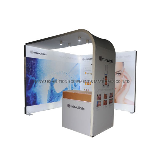Fabricante chino Custom Design Exposición Estándar reutilizable soporte Telón de fondo de pantalla