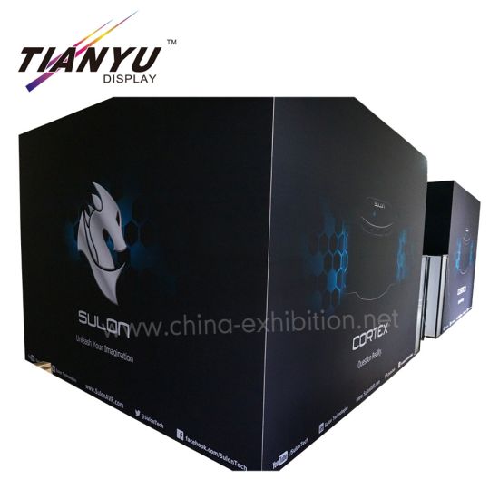 Tian Yu Oferta portátil cubierta Sqf Aluminio Doble Feria Exposición Comercial