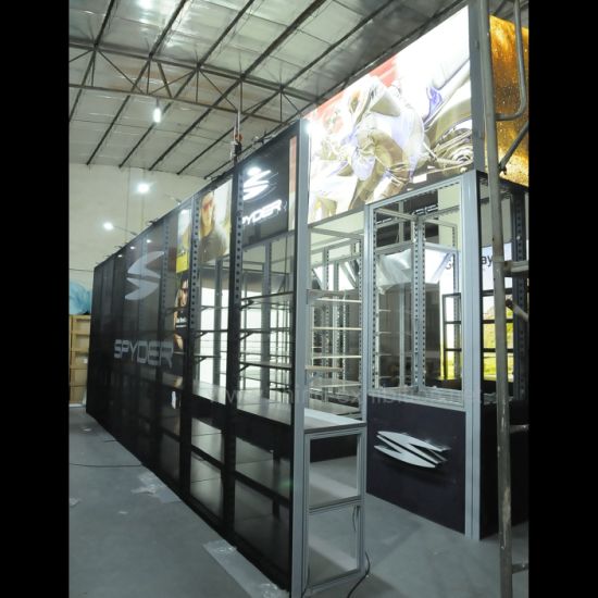 Ejecución portátil de la cabina de exhibición grande del sistema de la serie M de 20 x 30 pies