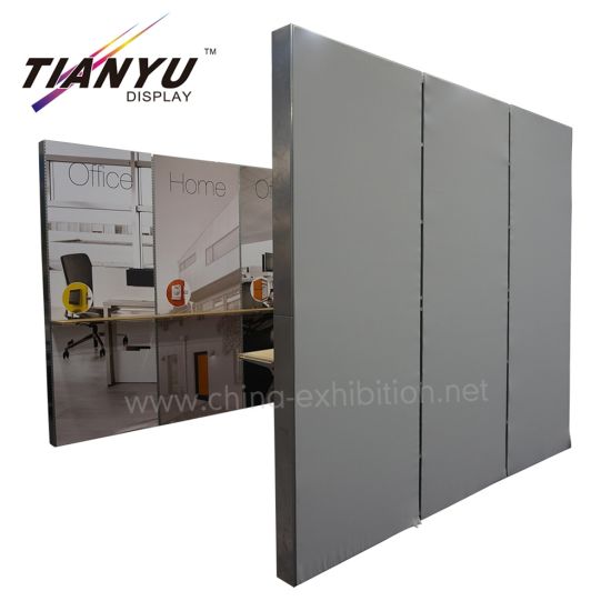 Tian Yu Oferta de aluminio portable 10X10FT Exposición Stand con un lado abierto