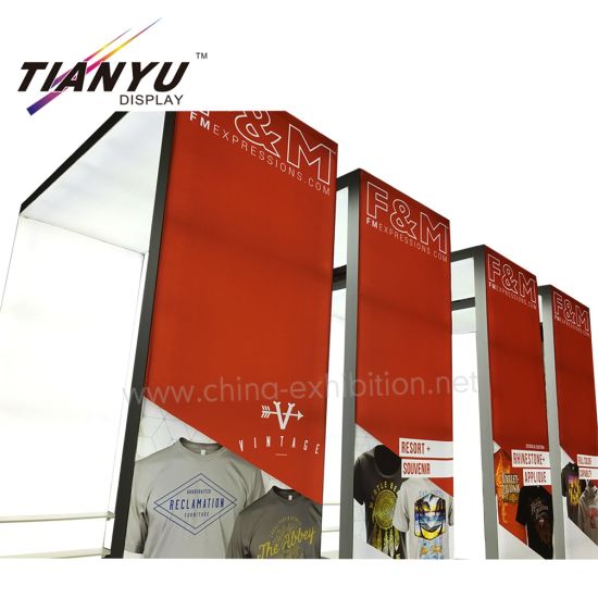 Nuevo estilo de exposiciones stand de exhibición del uso de todo tipo de comercio de iluminación LED Show para Publicidad