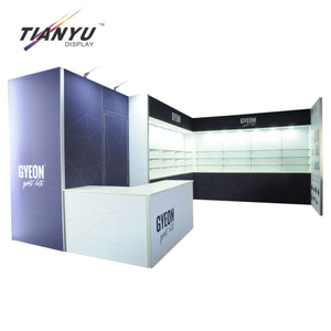 El nuevo diseño de aluminio Exposición Expo Telón de fondo 10 x 20 stand de feria