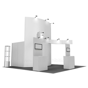 Económica bricolaje modular Exposición Comercial Display 20X20