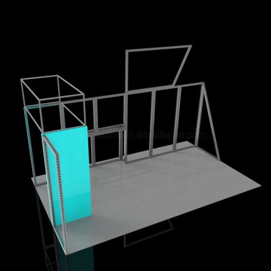 DIY portátil stand de 6 x 3 m para modular el stand de comercio justo