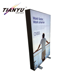 Marco de aluminio Tela Tela iluminación LED Caja Tianyu Hecho sin marco de visualización de publicidad de la caja ligera retroiluminada