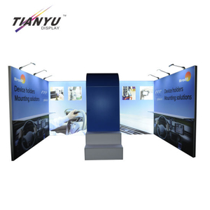 Personalizado impreso Equipo de stand feria Display Stand Feria portátil