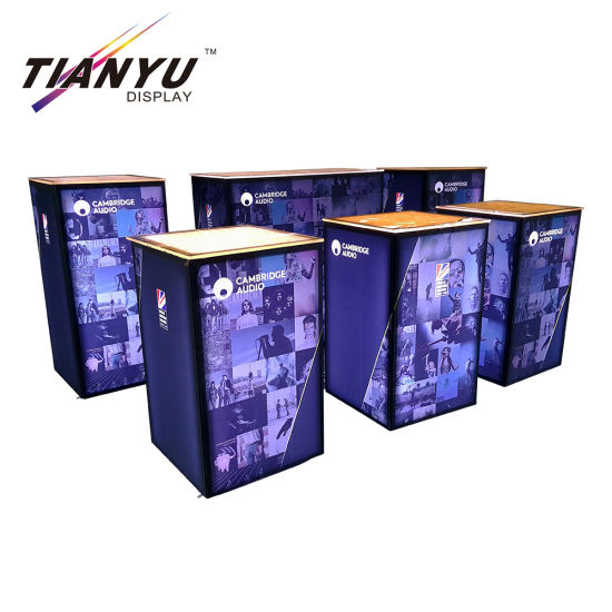 La tensión encargo Tela modular 3X3 portátil de aluminio Exposición stand de feria