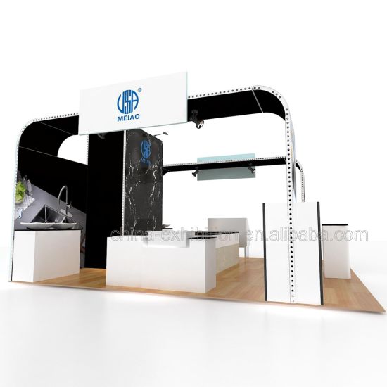 Precio de fábrica personalizada 20X30 FT encargo de exposiciones stand de diseño para cualquier uso Feria