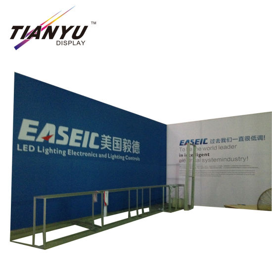 China por mayor Fabricación stand de feria 10FT tejido en tensión pared